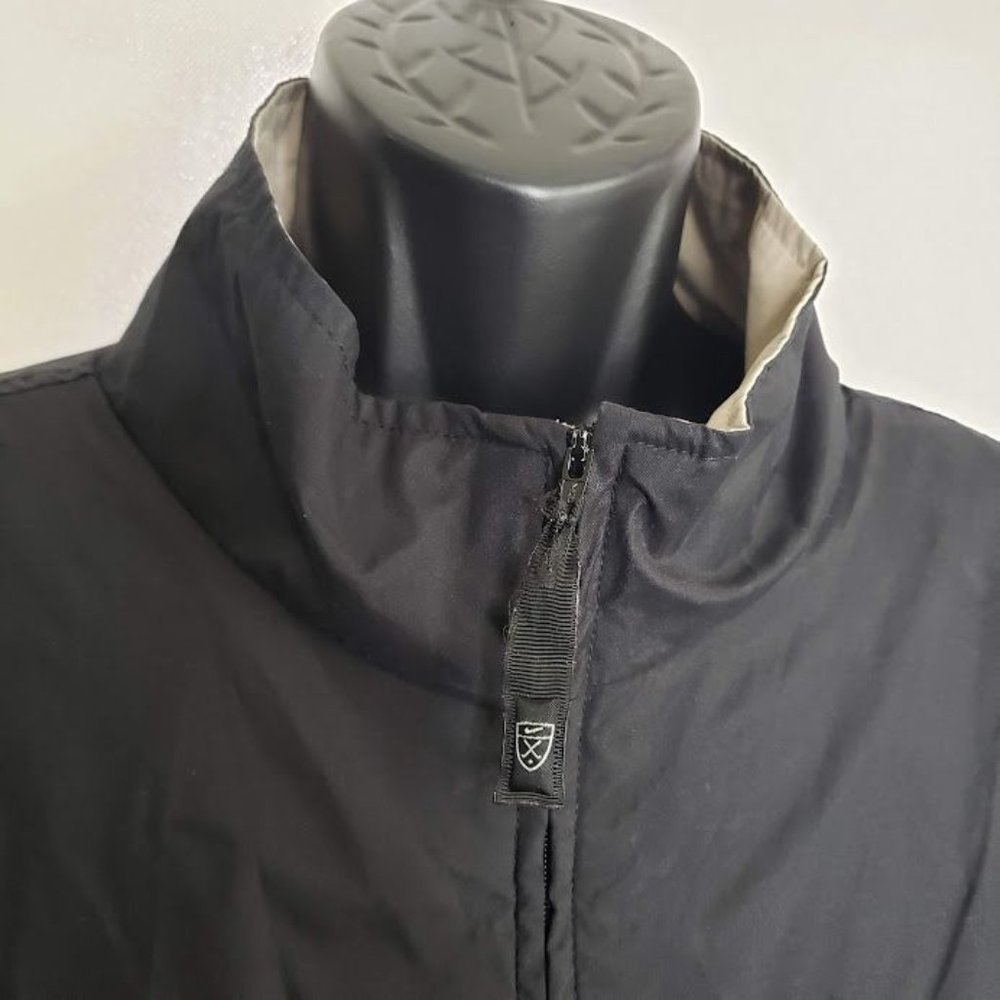 Nike Golf Men's Jacket XXL Brown Black Storm Fit Full Zip - Picture 2 of 12